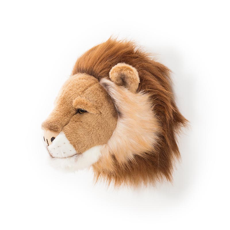 Décoration Murale Peluche Cesar le Lion - Wild & Soft