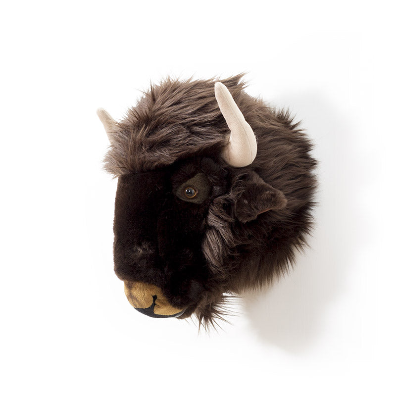 Décoration Murale Peluche Alex le Buffle - Wild & Soft