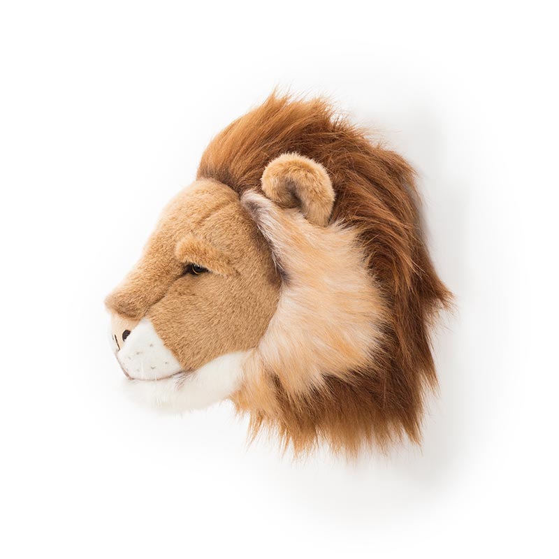 Décoration Murale Peluche Cesar le Lion - Wild & Soft