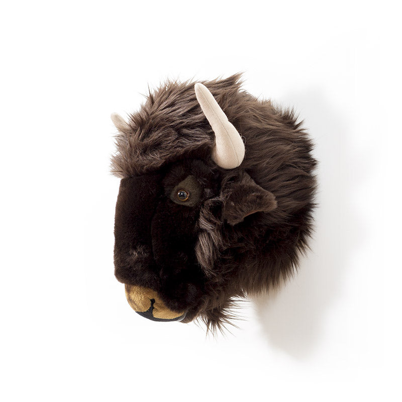 Décoration Murale Peluche Alex le Buffle - Wild & Soft
