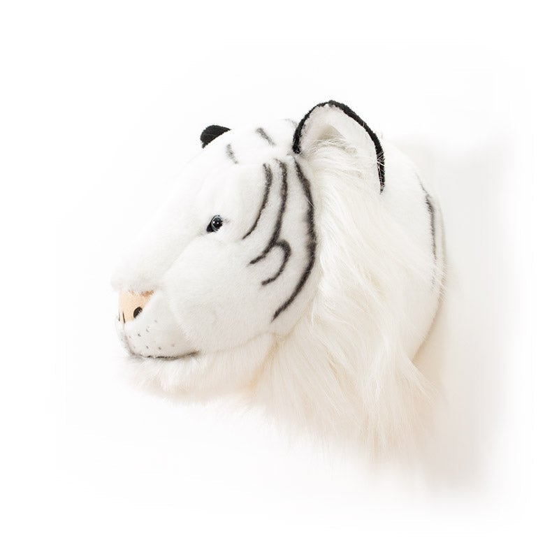 Décoration Murale Peluche Albert le Tigre Blanc - Wild & Soft