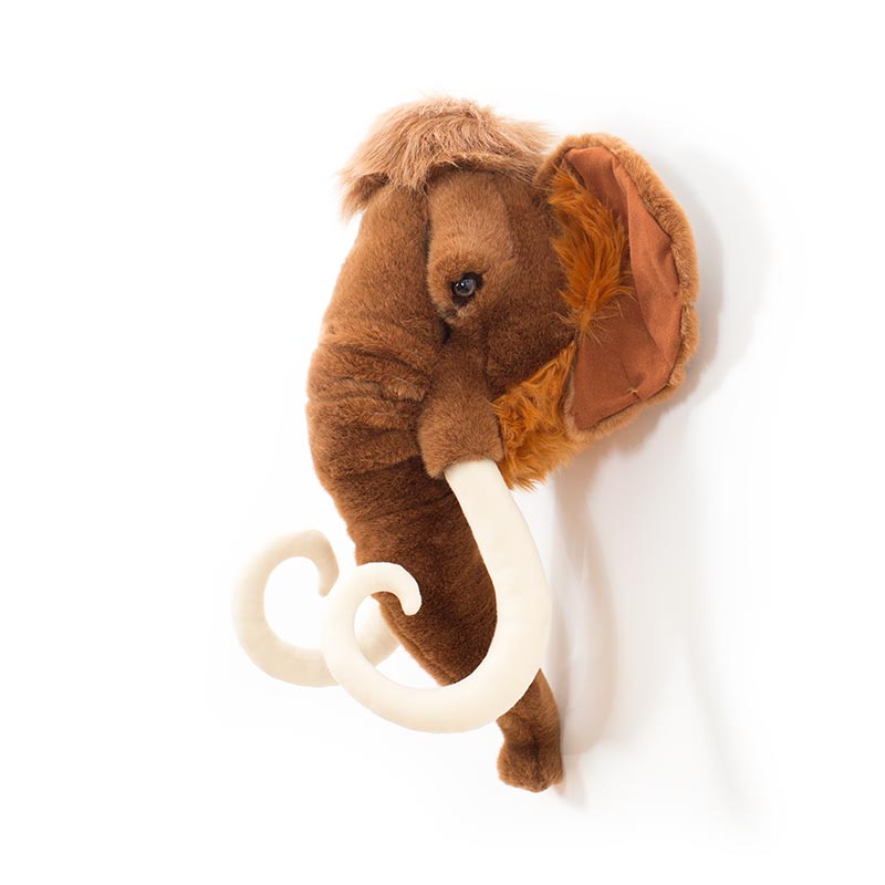 Décoration Murale Peluche Arthur le Mammouth - Wild & Soft