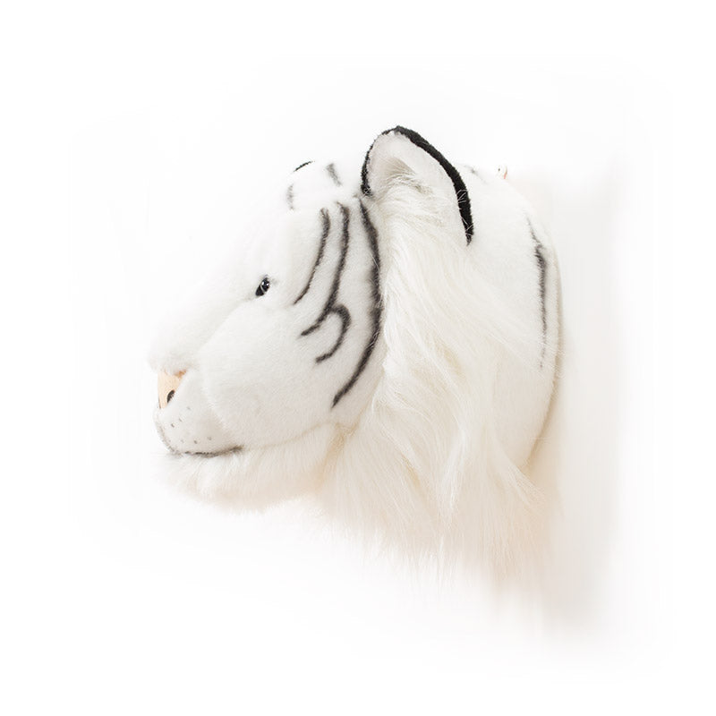 Décoration Murale Peluche Albert le Tigre Blanc - Wild & Soft