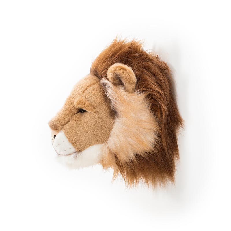 Décoration Murale Peluche Cesar le Lion - Wild & Soft
