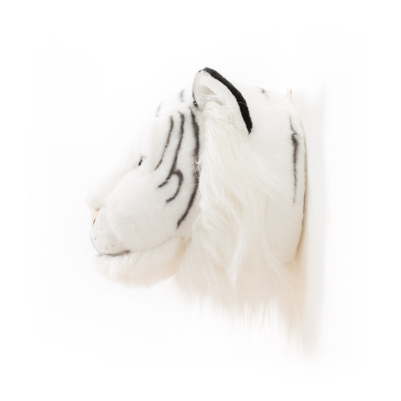Décoration Murale Peluche Albert le Tigre Blanc - Wild & Soft