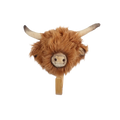 Porte-manteau peluche vache Highland - Wild & Soft