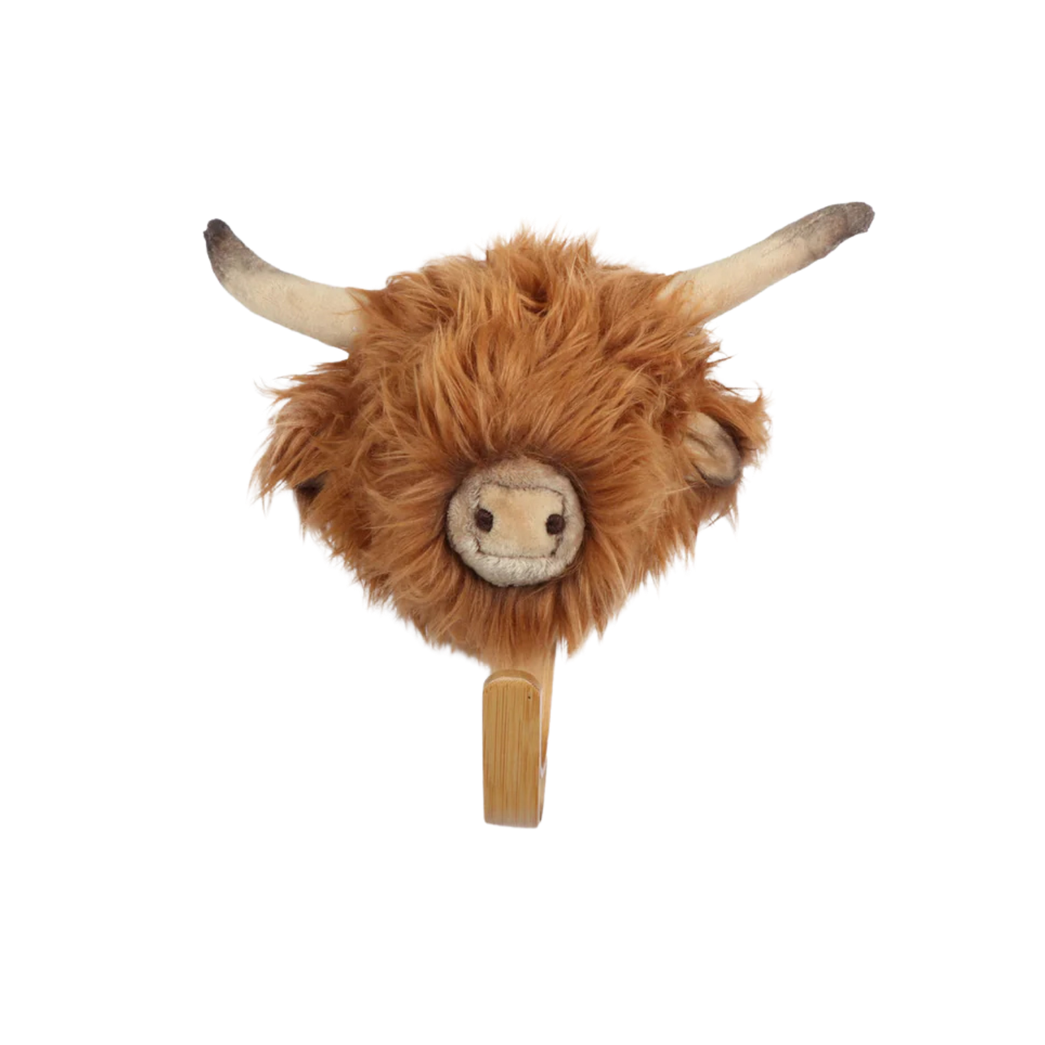 Porte-manteau peluche vache Highland - Wild & Soft
