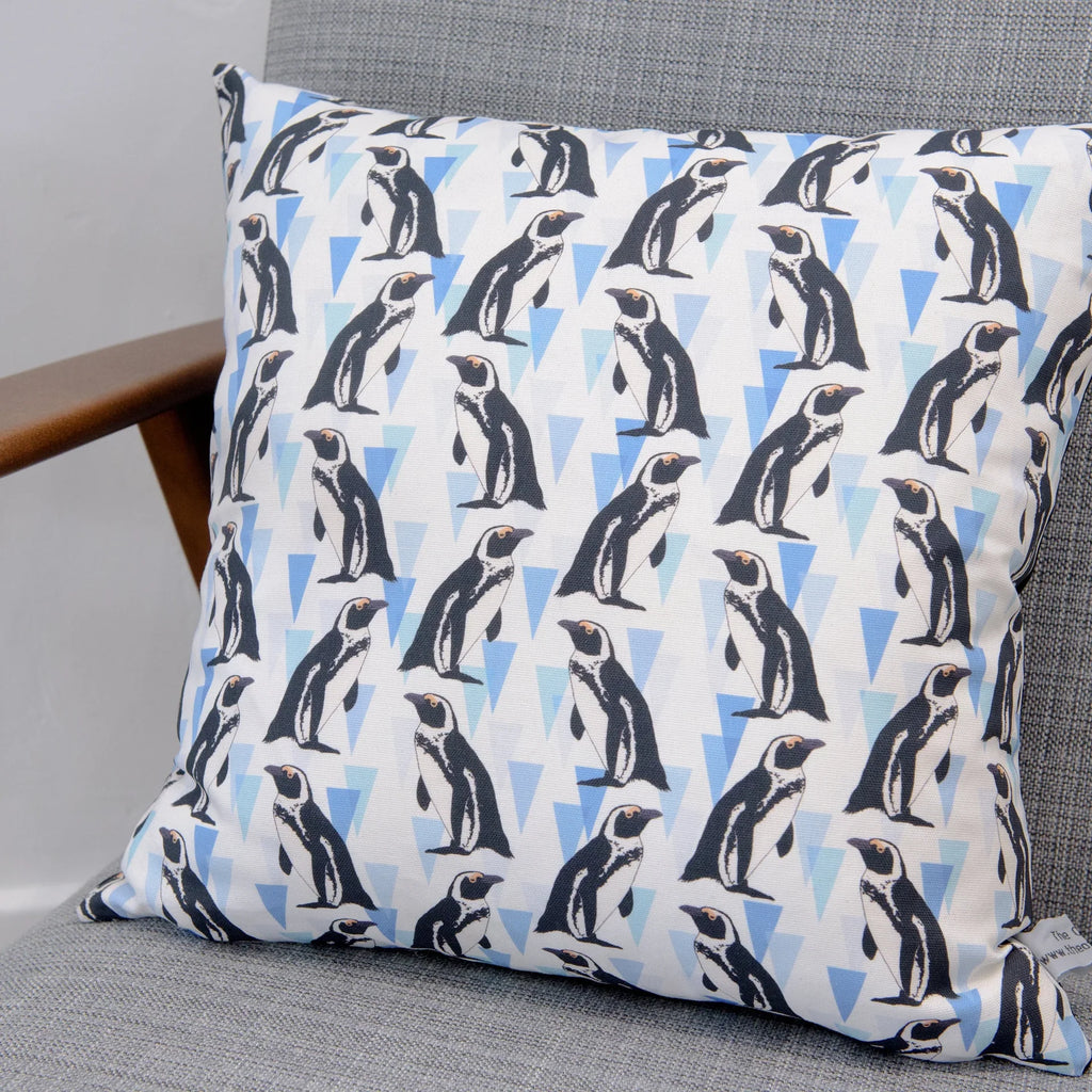 Coussin Pingouins du Cap