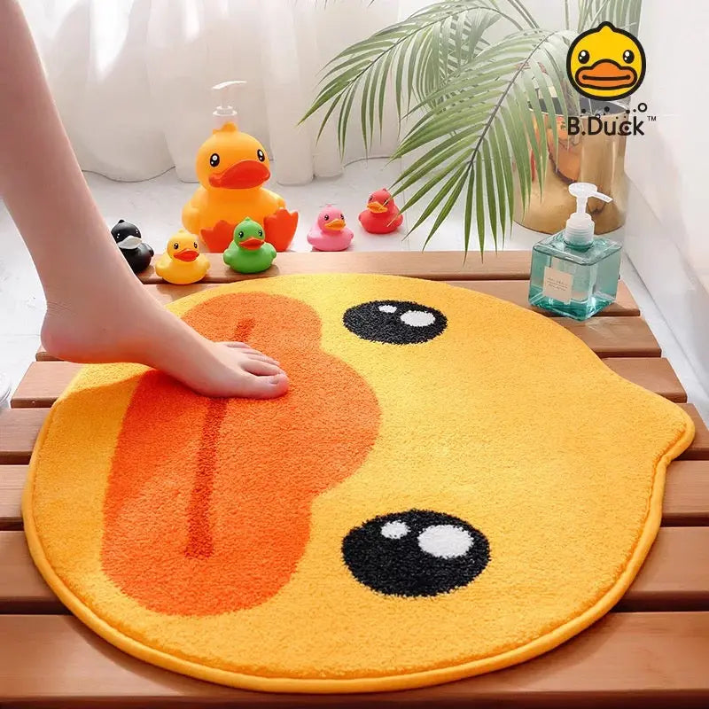 Tapis de salle de bain Canard Jaune B.Duck  CoinCaillerie