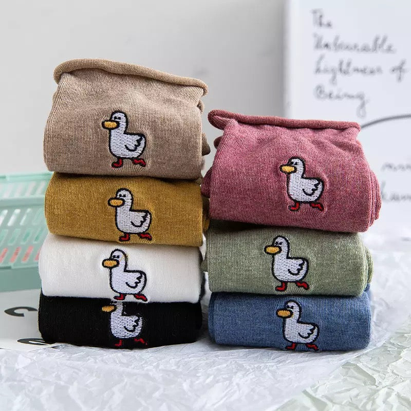 chaussettes canard blanc 2 27683148