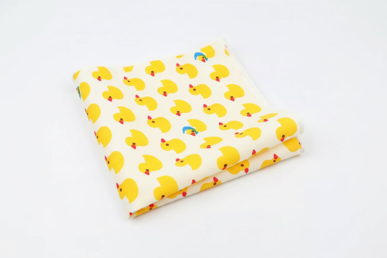Yellow Ducks Pocket Square