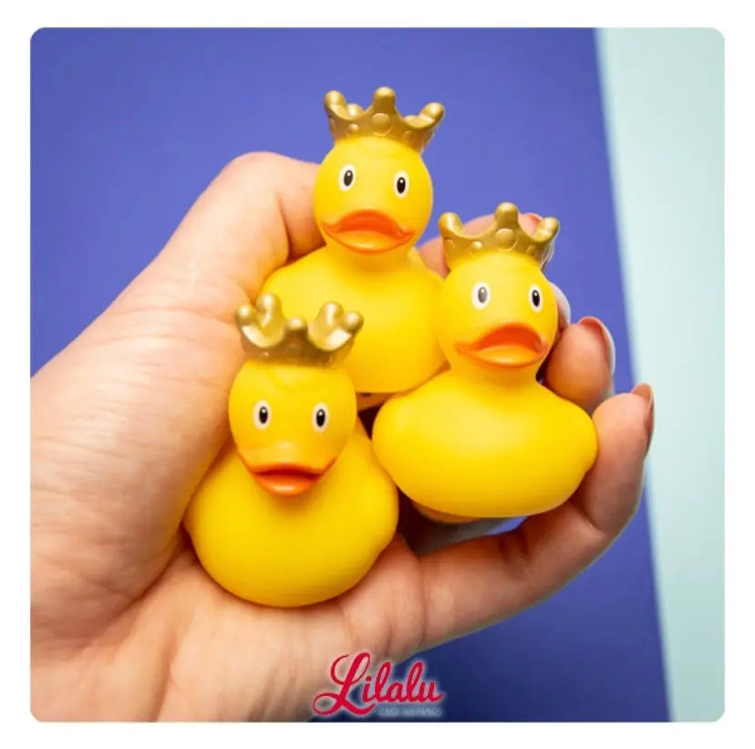 Mini Canard Jaune Couronne Lilalu CoinCaillerie