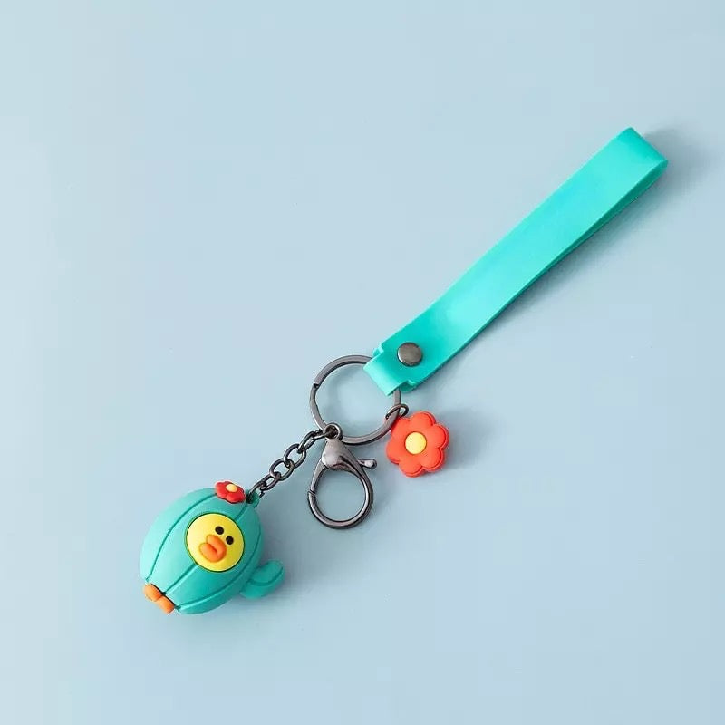 porte cles canard cactus 12242167