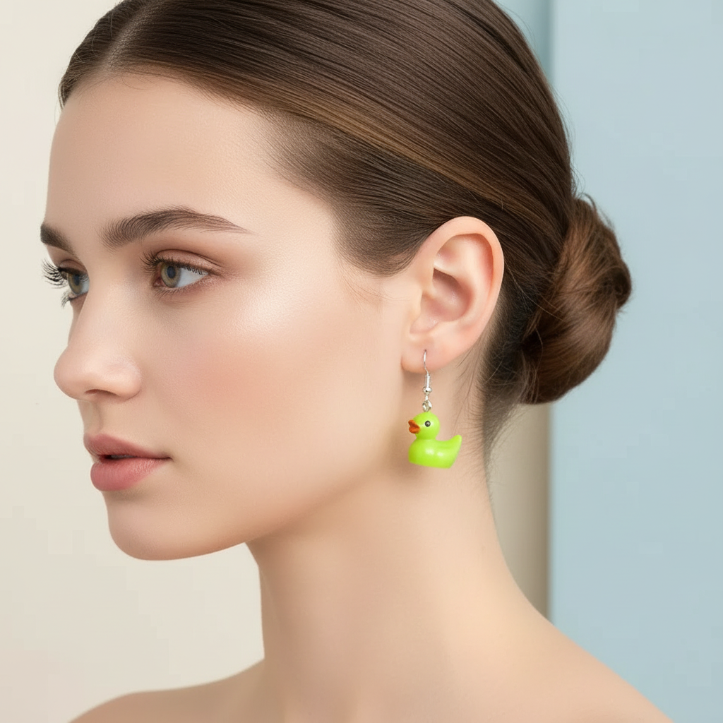 Boucles d'Oreilles Canard – visuel produit