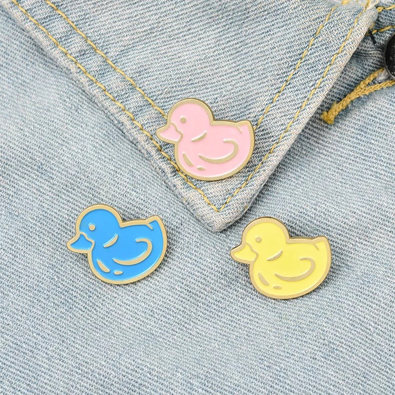 pins canard de bain rose cdb 