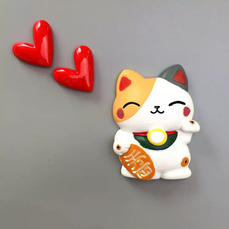 magnet chat chanceux lcc 