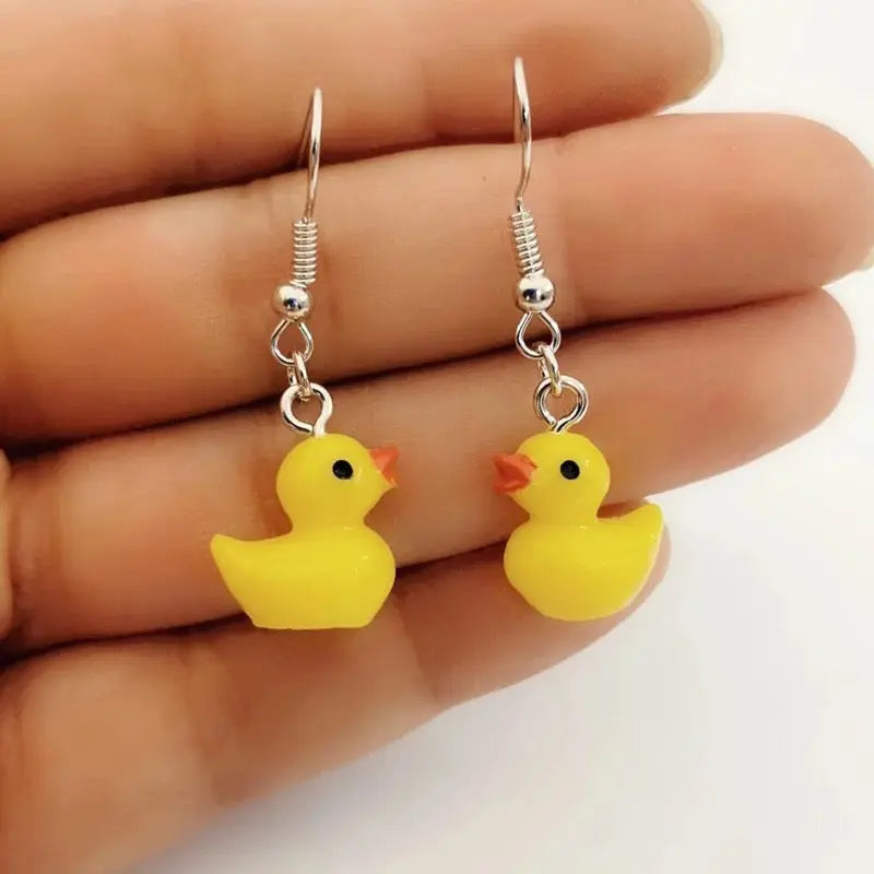 Boucles d'Oreilles Canard B.Duck  CoinCaillerie