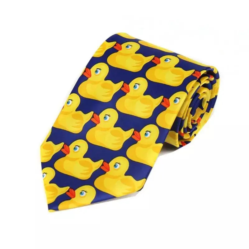 Cravate Canards Jaunes Mr Colvert CoinCaillerie