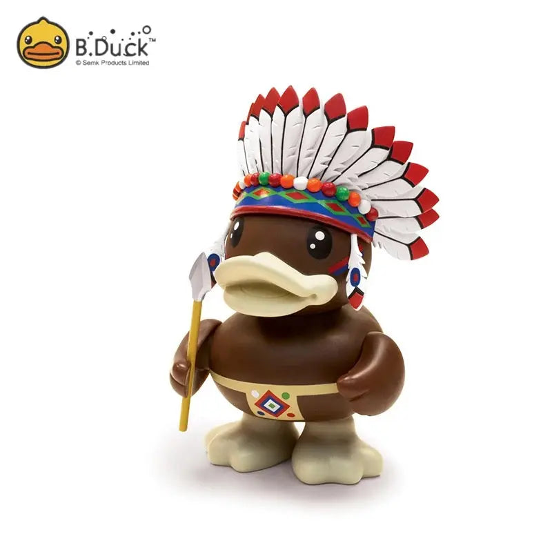 Tirelire Canard Chef Indien B.Duck  CoinCaillerie