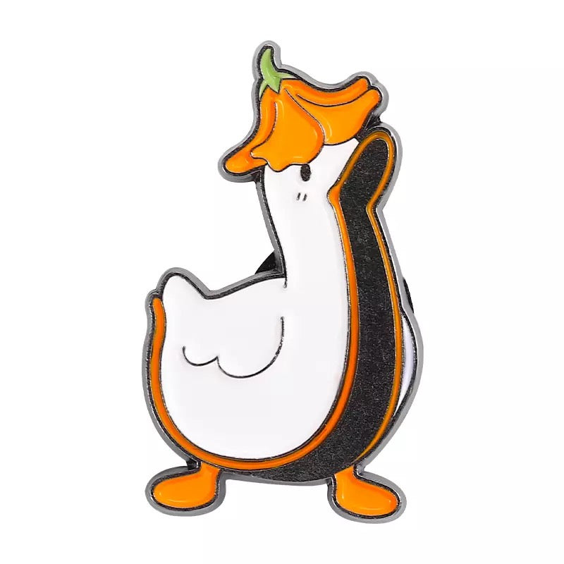 pins canard blanc avec bec grand ouvert cdb PIN DUK 135 49509964