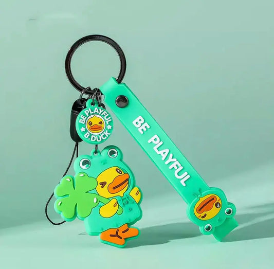 Porte-Clés Canard Grenouille B.Duck  CoinCaillerie