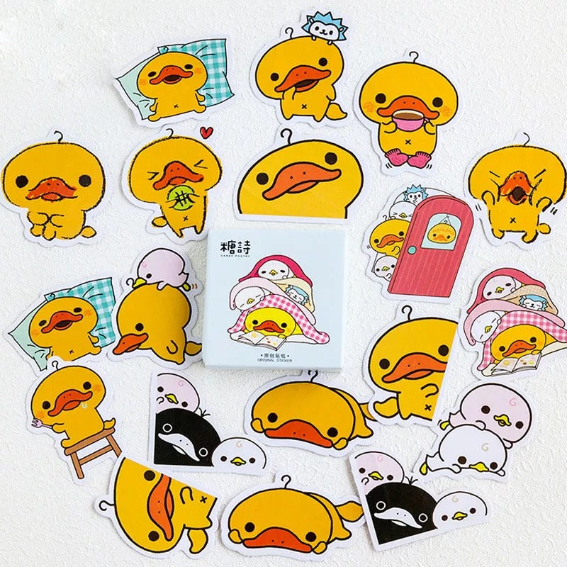 pack autocollants canard 