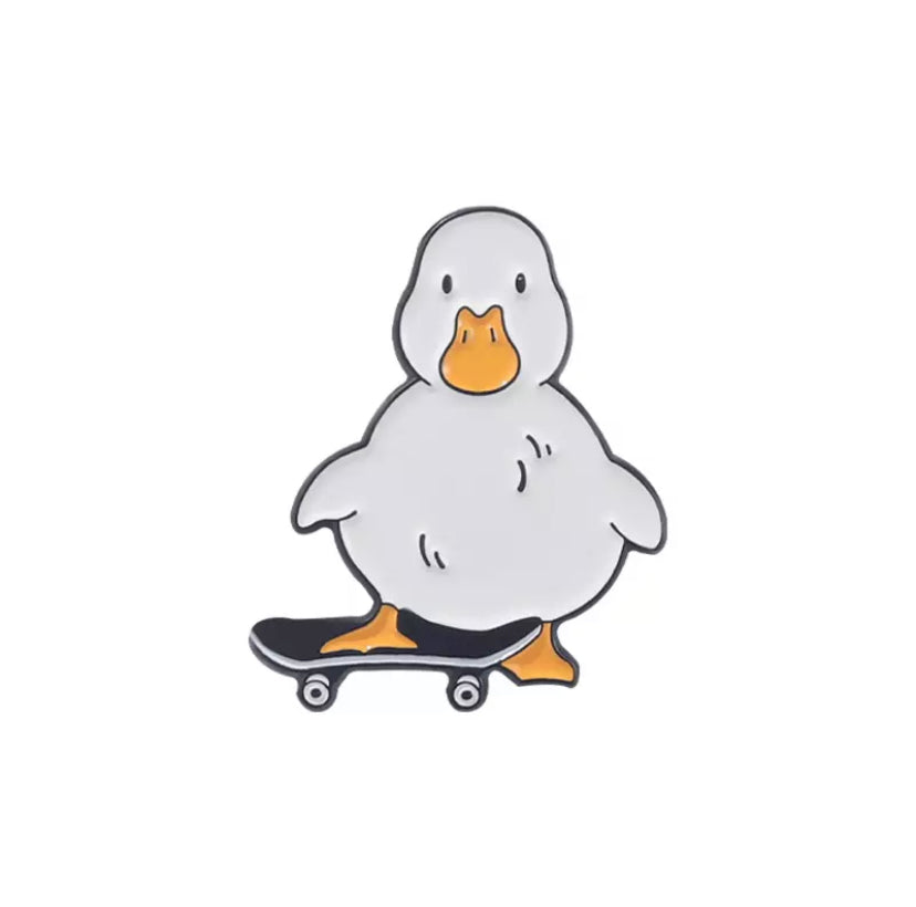 pins pato blanco skateur cdb PIN DUK 117 92818679