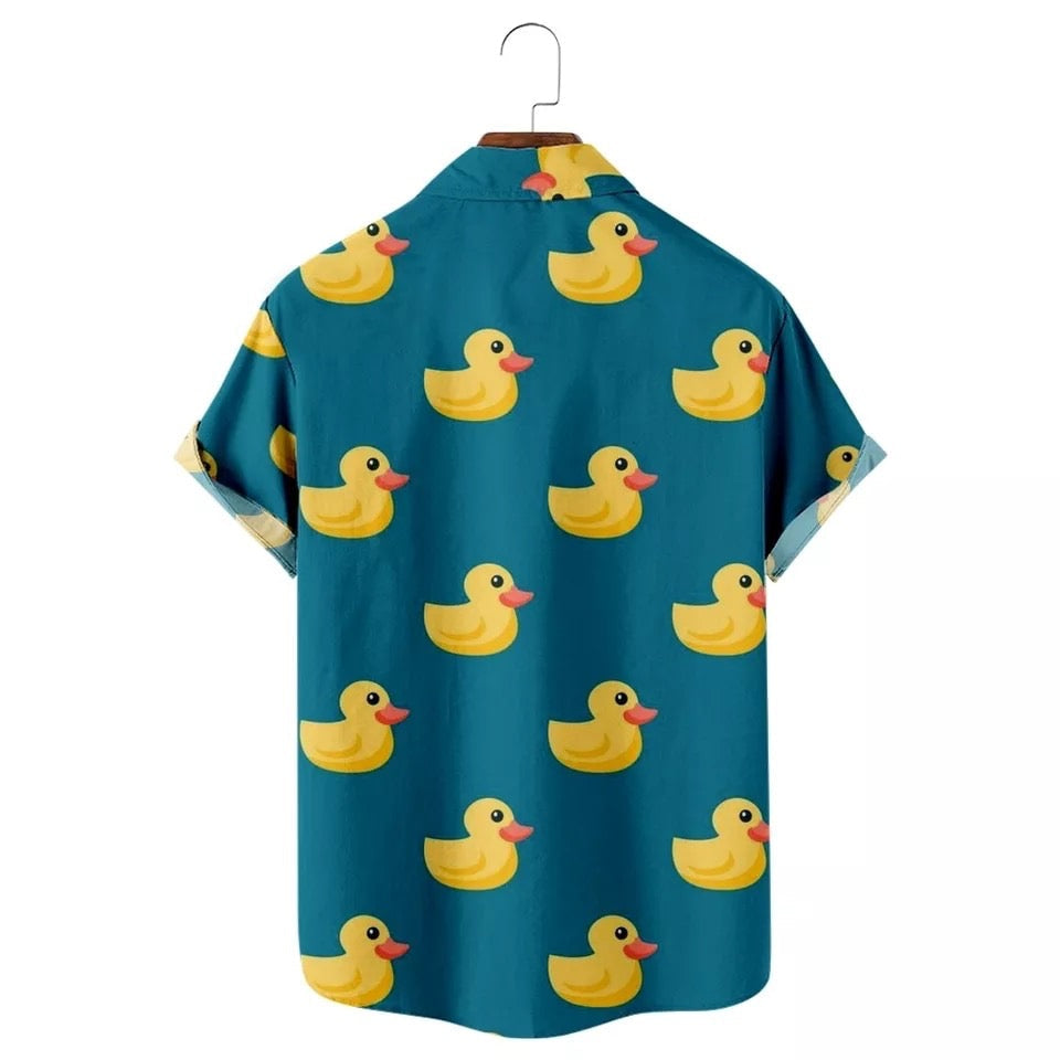 chemise canards bleue 20318284