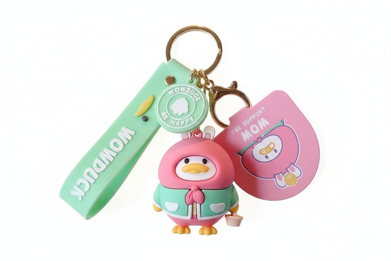 Porte Clés Canard Lapin
