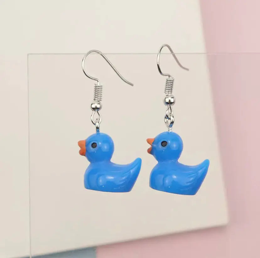 Boucles d'Oreilles Canard B.Duck  CoinCaillerie