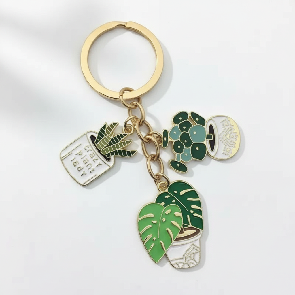 Porte-clés Plantes Succulentes