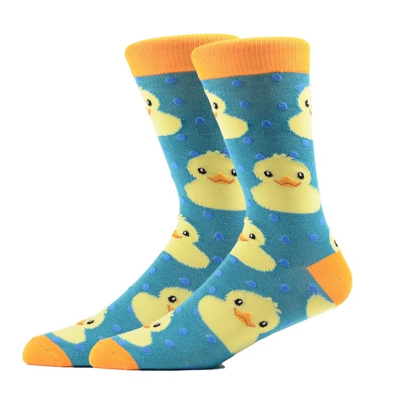 Chaussettes Canards Jaunes Mr Colvert CoinCaillerie