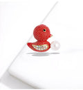 broche canard rouge cdb PIN DUK 902 84342348