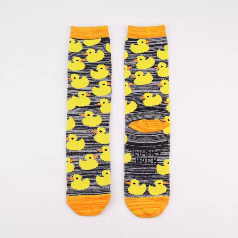 Chaussettes Canards Jaunes Mr Colvert CoinCaillerie