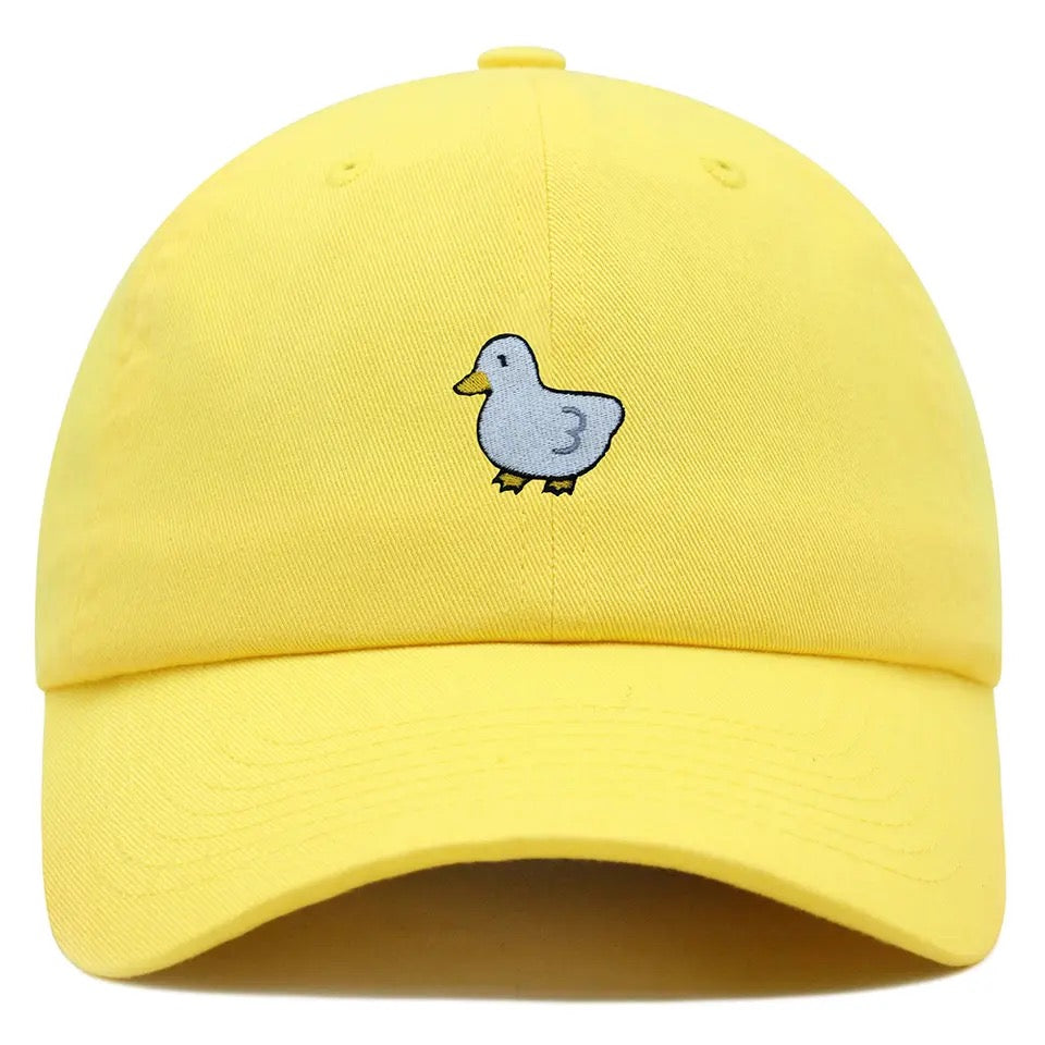 Casquette Canard Blanc Brodé Mr Colvert CoinCaillerie