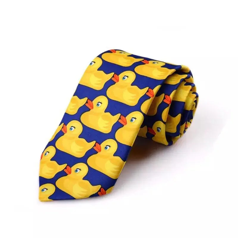 Cravate Canards Jaunes Mr Colvert CoinCaillerie