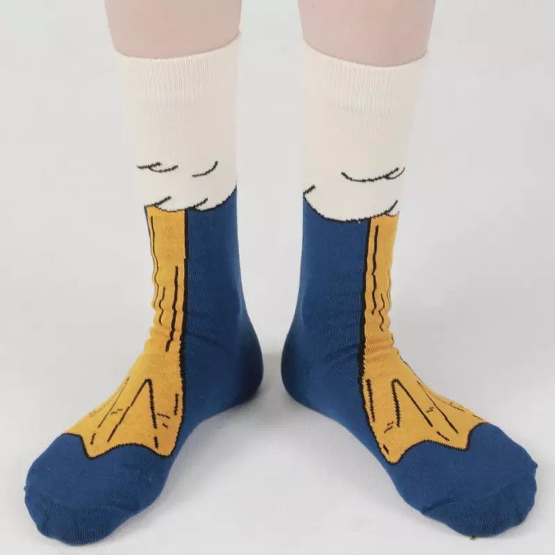 Chaussettes Canard Donald Mr Colvert CoinCaillerie