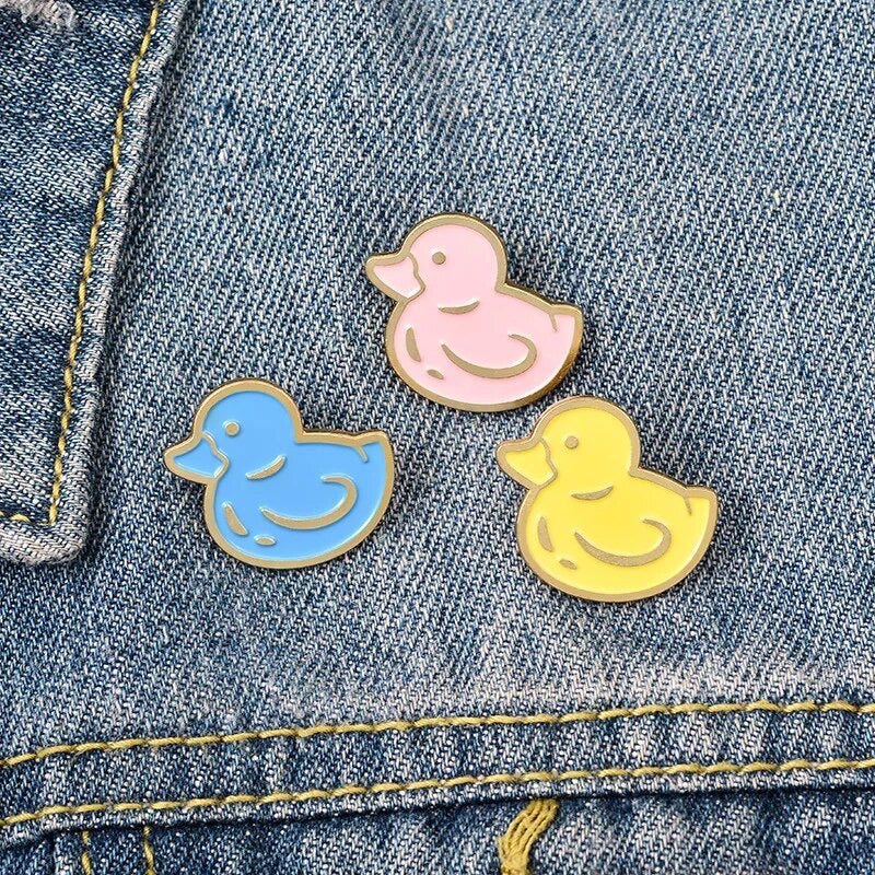 pins canard de bain rose cdb 