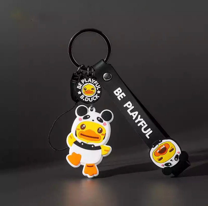 Panda Duck kulcstartó