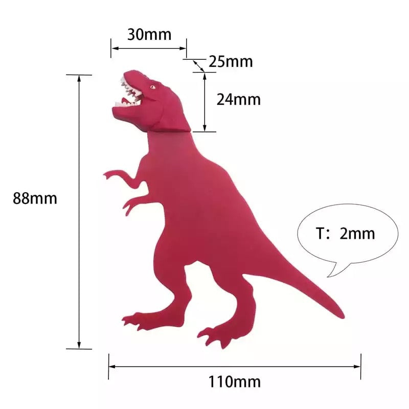 marque page dinosaure 