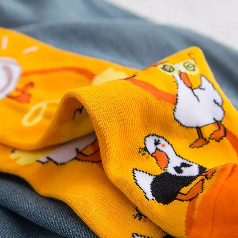 Chaussettes Canard Blanc Mr Colvert CoinCaillerie