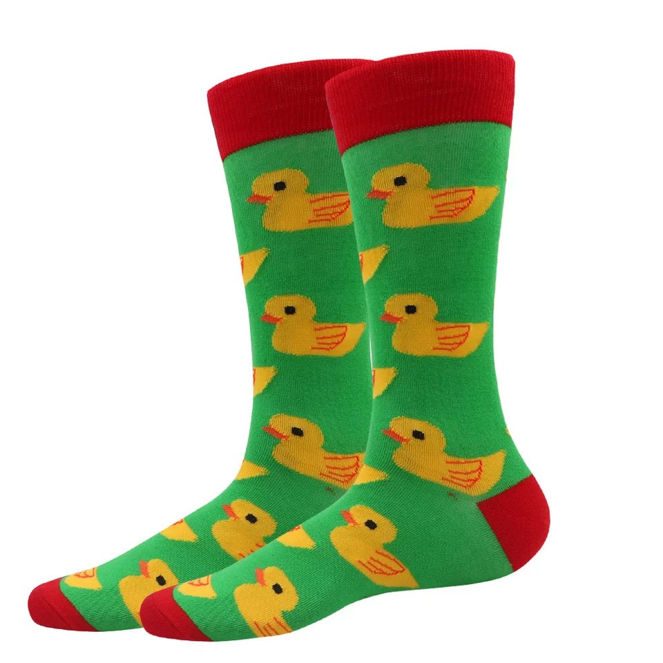 Chaussettes Canards Jaunes Mr Colvert CoinCaillerie