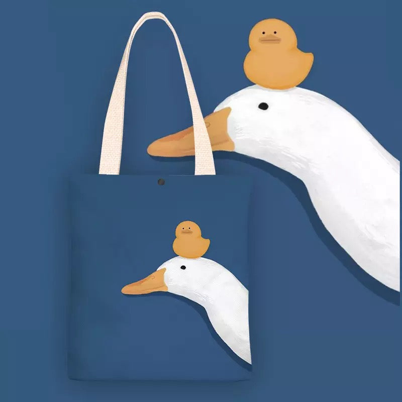 Tote Bag Canards Canard de Bain CoinCaillerie