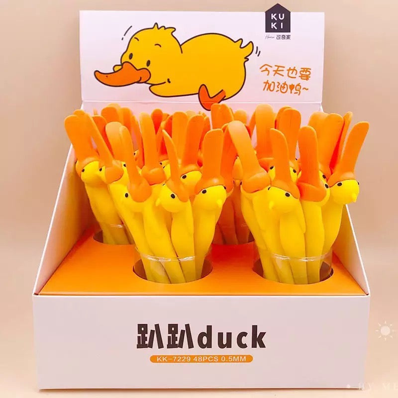 stylo canard long bec 