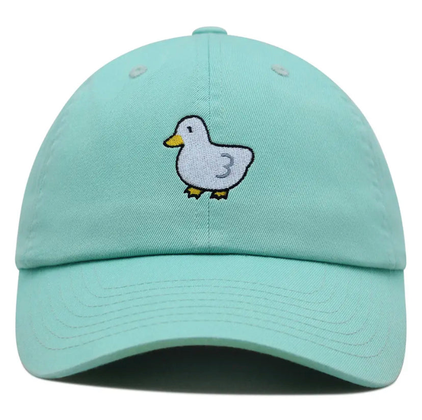 Casquette Canard Blanc Brodé Mr Colvert CoinCaillerie