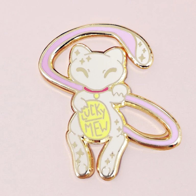 pins gato afortunado lucky mew lcc
