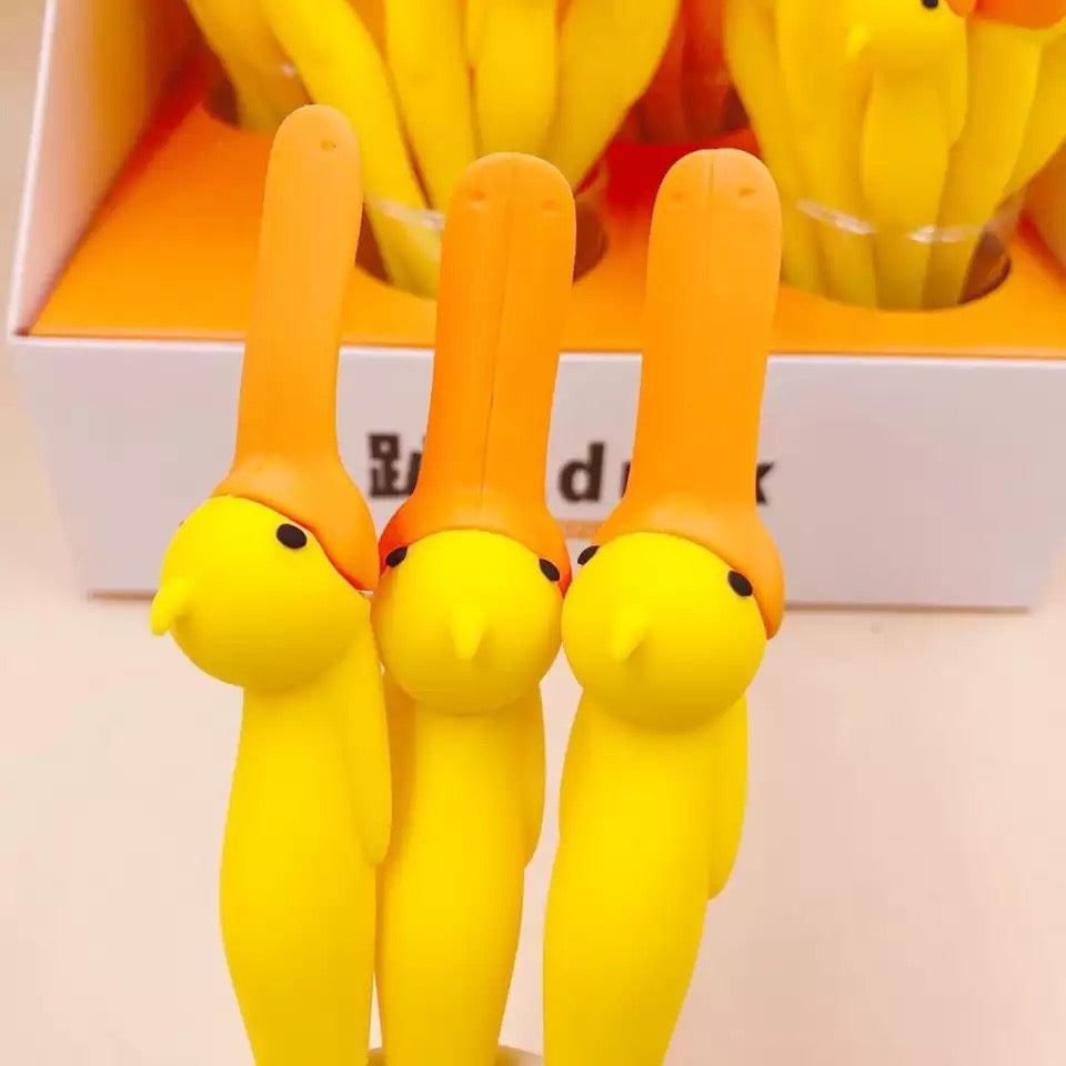stylo canard long bec 