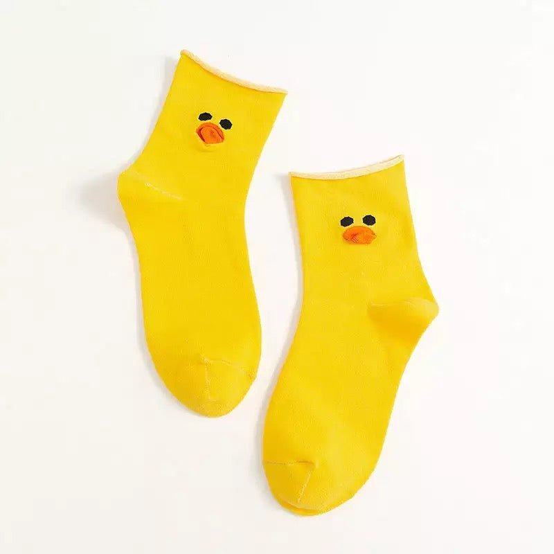 Chaussettes Canard Jaune Mr Colvert CoinCaillerie