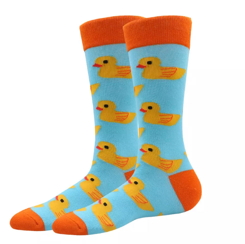 Chaussettes Canards Jaunes Mr Colvert CoinCaillerie