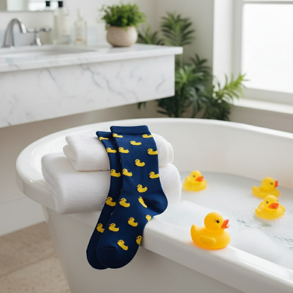 Chaussettes Canards Jaunes